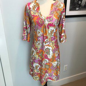 Jude Connally Flutter Sleeve Dress